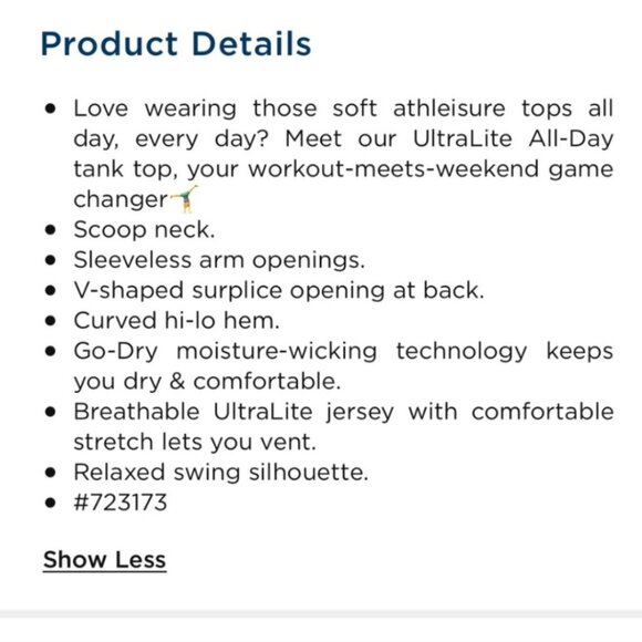 Old Navy UltraLite cross back sleeveless tank top green size small Tall - Picture 13 of 16